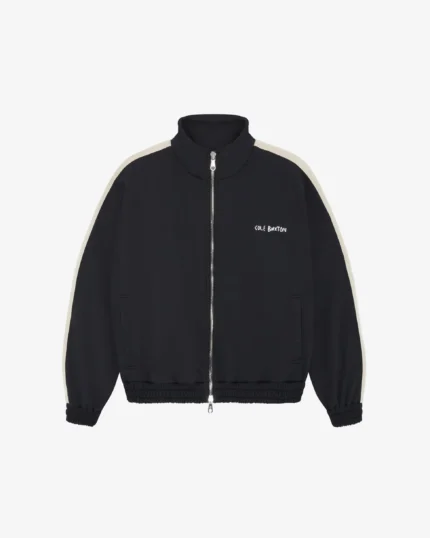 Black Cole Buxton Hand Embroidery Track Jacket