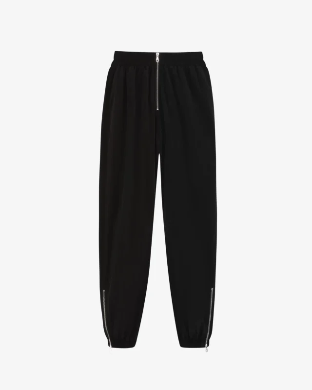 Black Cole Buxton Nylon Combat Track Pants