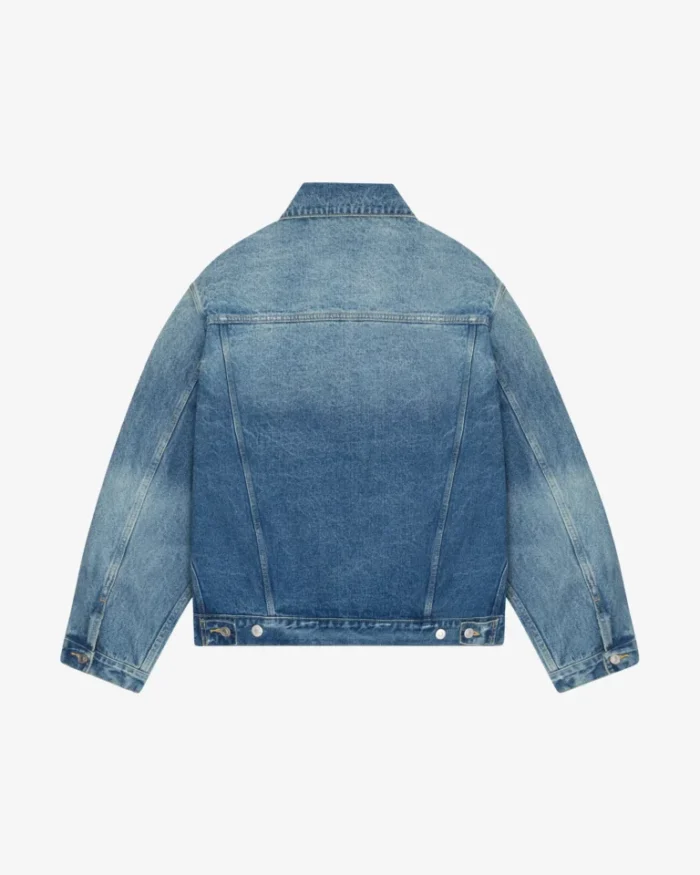 Blue Cole Buxton Cropped Denim Jacket