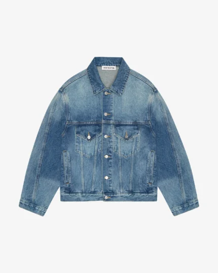 Blue Cole Buxton Cropped Denim Jacket