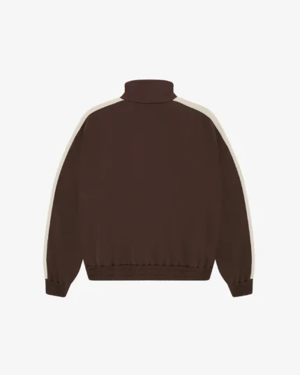 Brown Cole Buxton Hand Embroidery Track Jacket