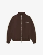 Brown Cole Buxton Hand Embroidery Track Jacket