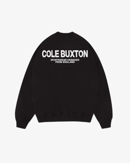 Cole Buxton Black Sweatshirt