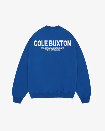 Cole Buxton Blue Sweatshirt