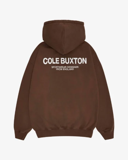 Cole Buxton Brown Hoodie