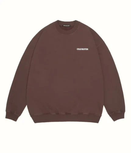 Cole Buxton Brown Sweatshirt