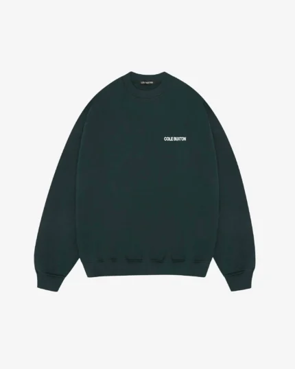 Cole Buxton Forest Green Sweatshirt