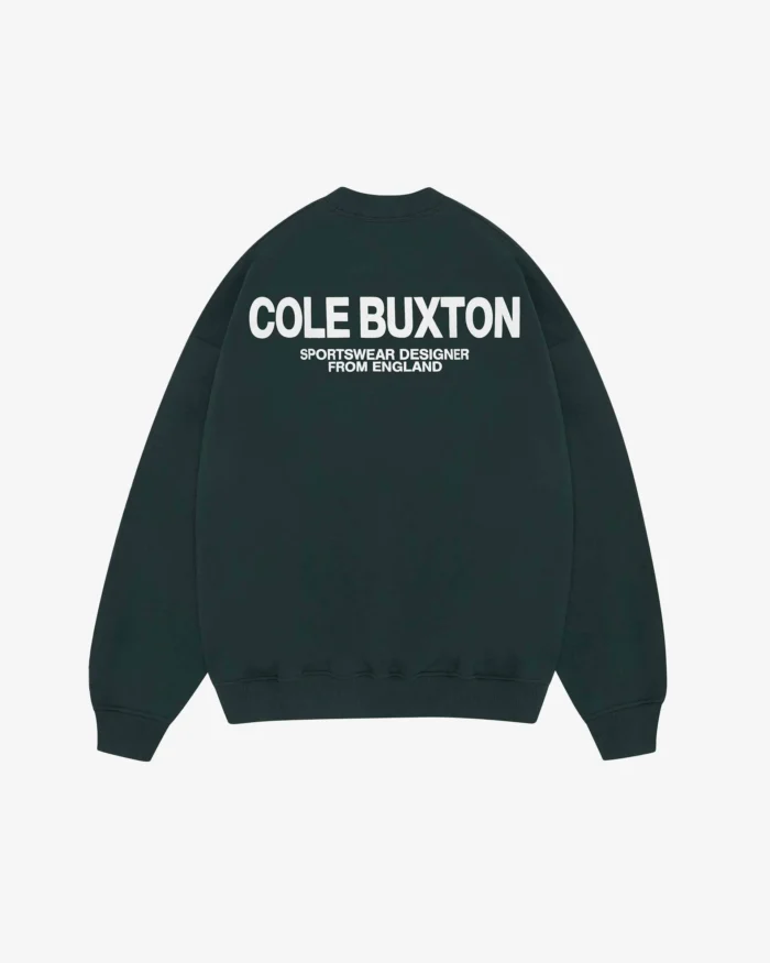 Cole Buxton Forest Green Sweatshirt