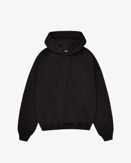 Cole Buxton Heavyweight Warm Up Black Hoodie