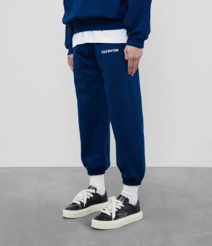 Cole Buxton Navy Sweatpants