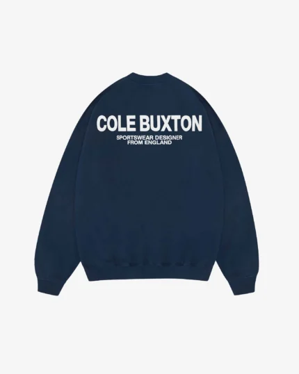 Cole Buxton Navy Sweatshirt