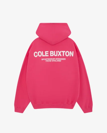 Cole Buxton Pink Hoodie