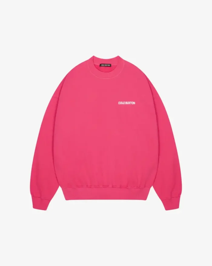 Cole Buxton Pink Sweatshirt