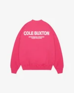 Cole Buxton Pink Sweatshirt