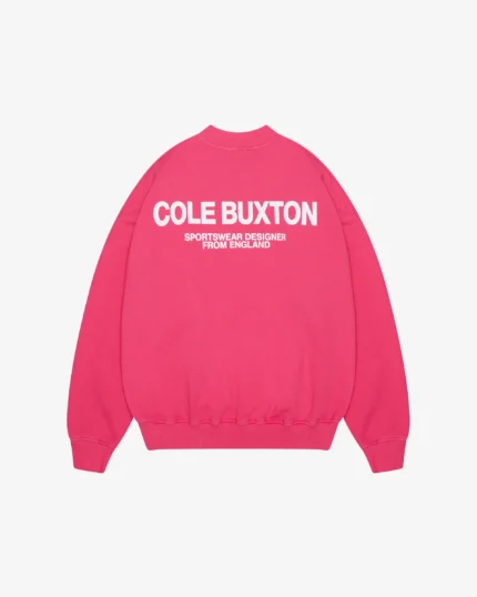 Cole Buxton Pink Sweatshirt