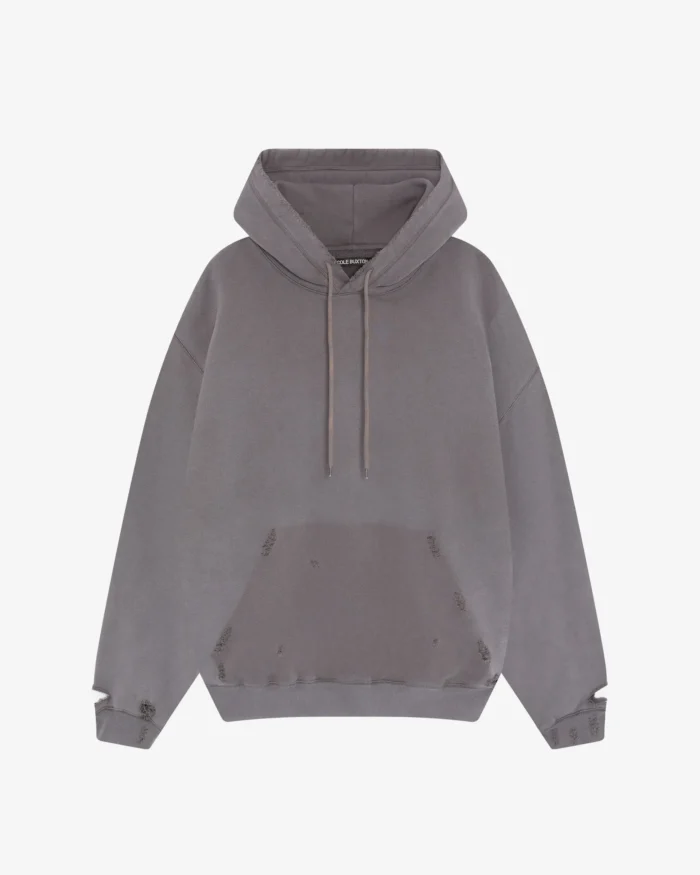 Cole Buxton Pocket Fade Hoodie Grey