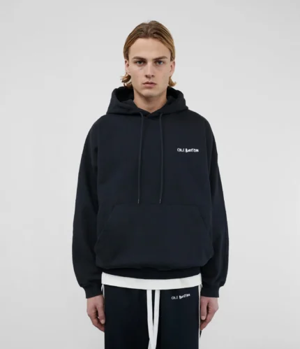 Cole Buxton Raw Hoodie Vintage Black