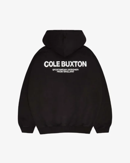 Cole Buxton Sportswear Black Hoodie