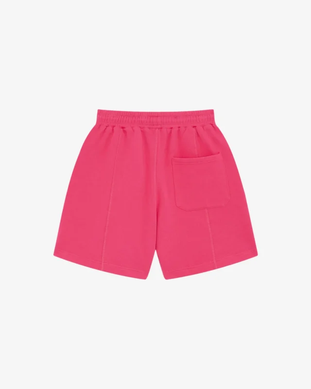 Pink Cole Buxton Double Sport Logo Shorts