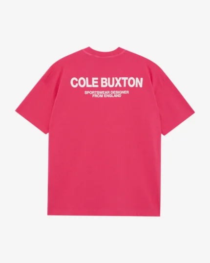 Pink Cole Buxton Sportswear T-shirt