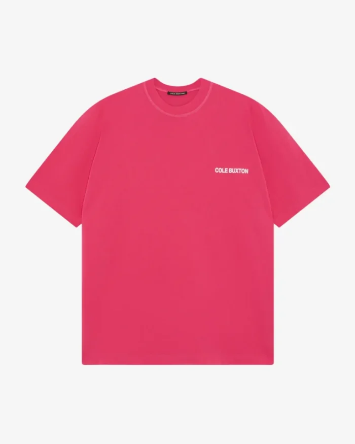 Pink Cole Buxton Sportswear T-shirt