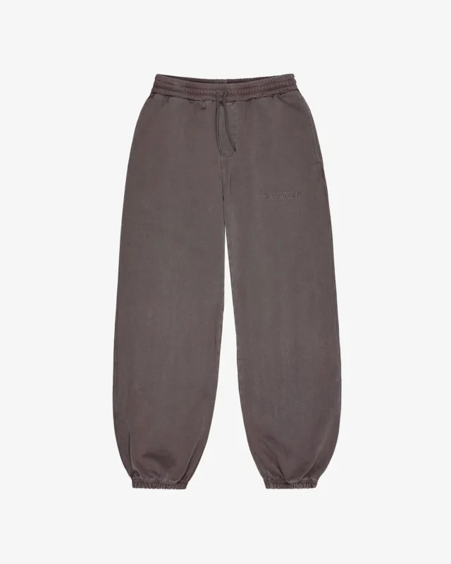 Washed Brown Cole Buxton Warm Up Sweatpants