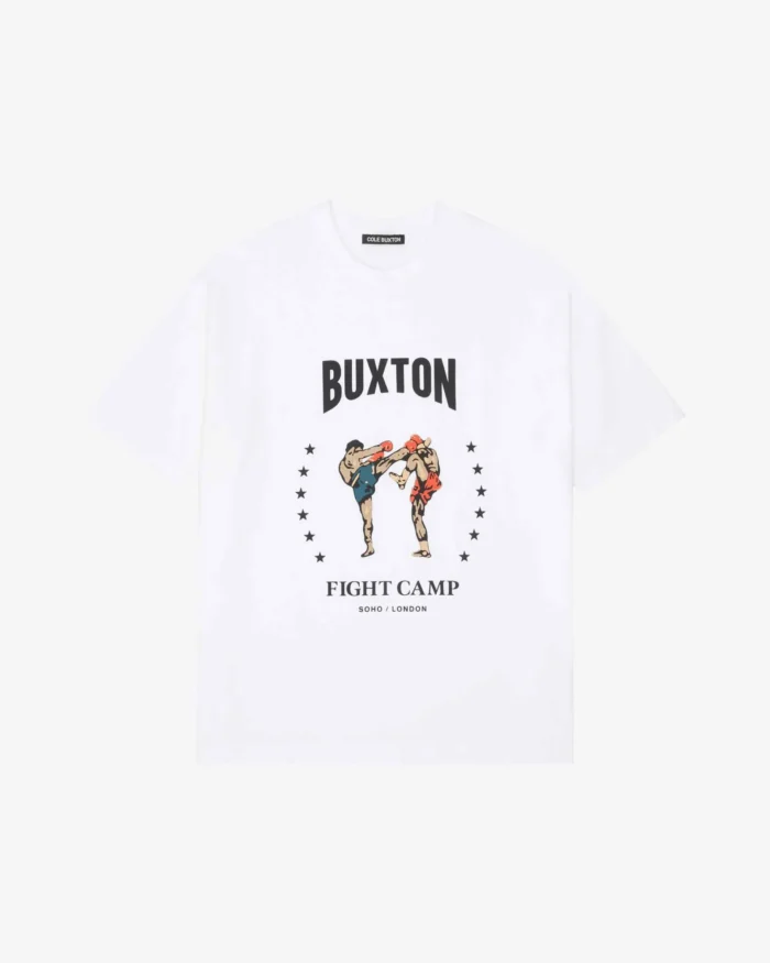 White Cole Buxton Fight Camp T-shirt