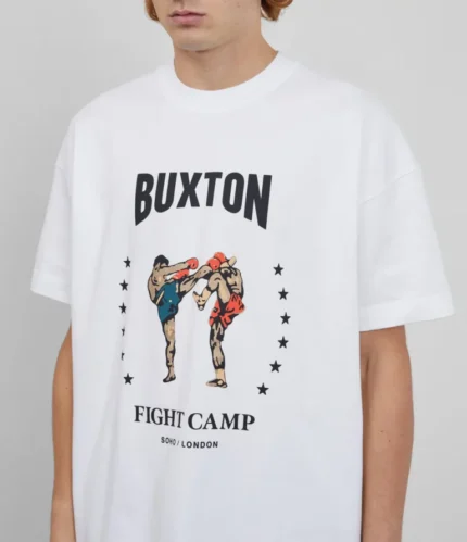 White Cole Buxton Fight Camp T-shirt